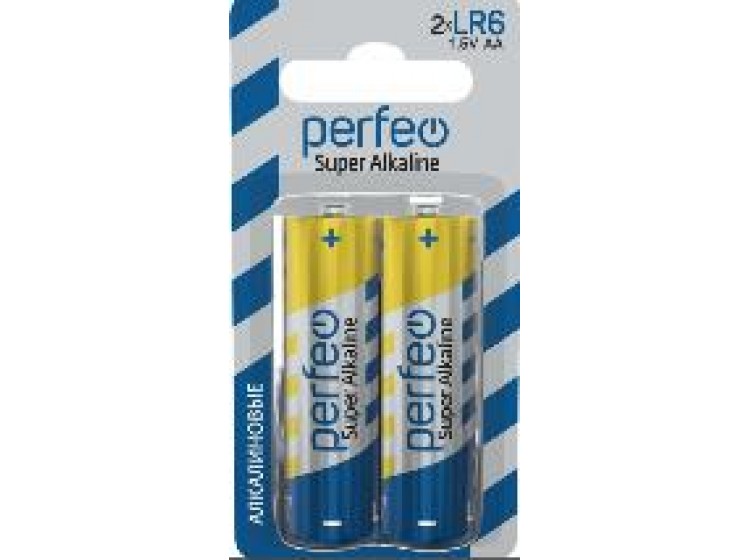 Эл.питания Perfeo LR6 2BL mini Super Alkaline (блистер 2 шт, 40 шт/кор.) Эл.питания Perfeo LR6 2BL mini Super Alkaline (блистер 2 шт, 40 шт/кор.)